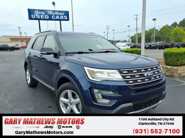 Blue 2017 Ford Explorer SUV / Crossover All-Wheel Drive 6-Speed Automatic