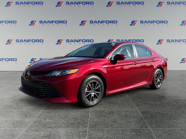 Red Metallic 2020 Toyota Camry Hybrid LE FWD Sedan Front-Wheel Drive Continuously Variable Transmission
