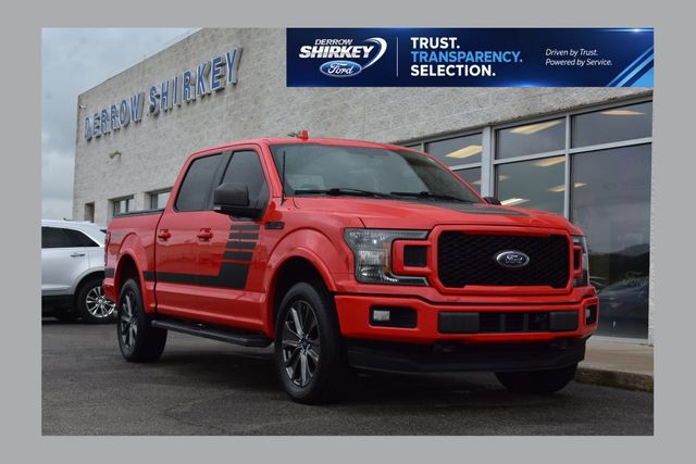 Race Red 2018 Ford F-150 Pickup Truck Four-Wheel Drive Automatic