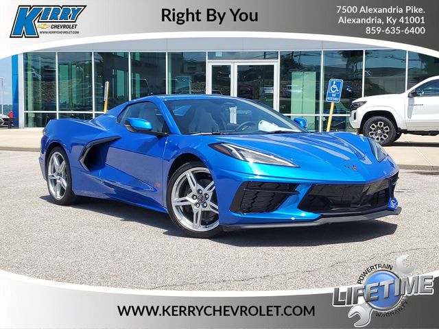 Riptide Blue Metallic 2025 Chevrolet Corvette Convertible Rear-Wheel Drive 8-Speed Dual Clutch
