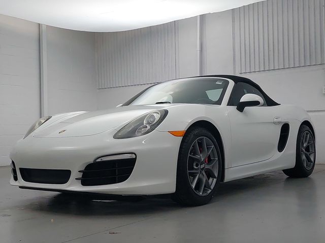 White 2014 Porsche Boxster RWD Convertible Rear-Wheel Drive 7-Speed Automatic