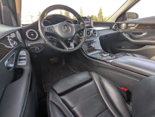 2017 Black Mercedes-Benz C-Class C 300 AWD Sedan