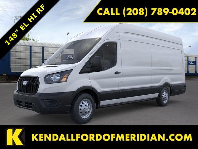 Oxford White 2026 Ford Transit Cargo 350 High Roof Extended LB AWD Van All-Wheel Drive
