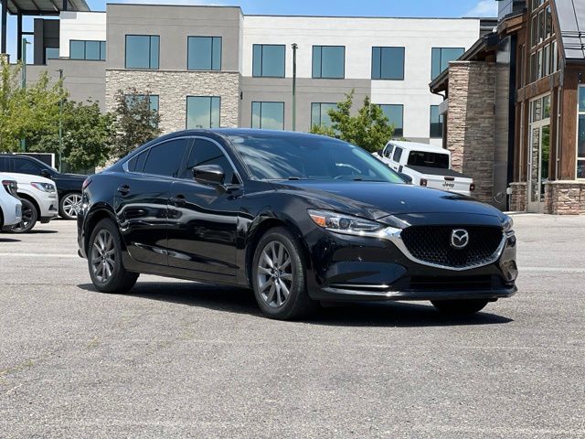 Jet Black Mica 2021 Mazda MAZDA6 Sedan Front-Wheel Drive 6-Speed Automatic