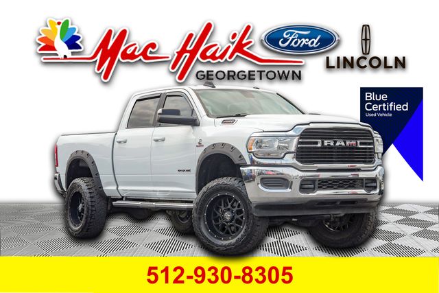Bright White Clearcoat 2021 RAM 2500 Big Horn Crew Cab 4WD Pickup Truck Four-Wheel Drive 6-Speed Automatic