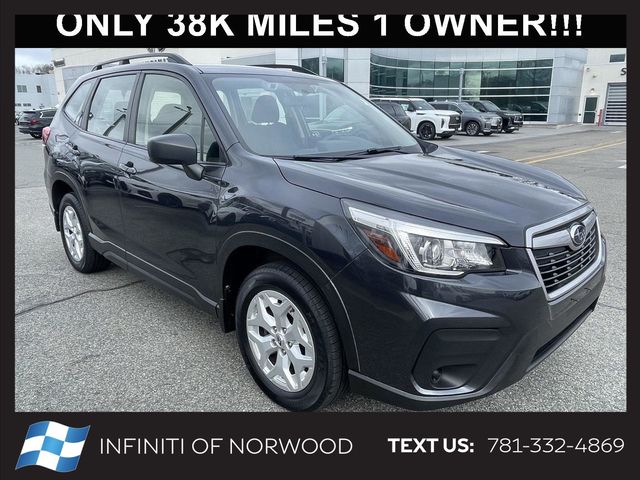 Dark Gray Metallic 2019 Subaru Forester SUV / Crossover All-Wheel Drive Continuously Variable Transmission