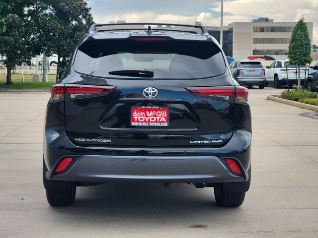 2026 Toyota Highlander Limited Black at Don McGill Toyota