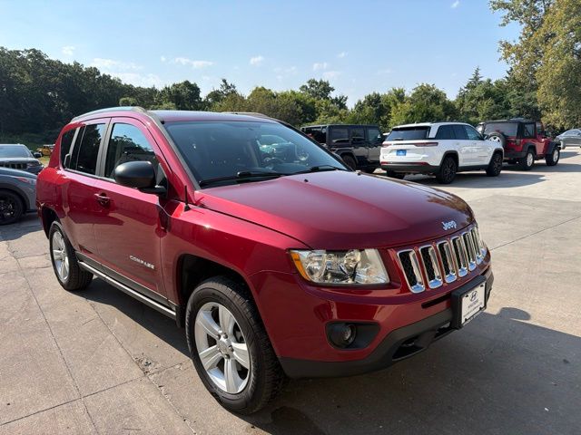 Deep Cherry Red Crystal Pearlcoat 2013 Jeep Compass SUV / Crossover Four-Wheel Drive Continuously Variable Transmission