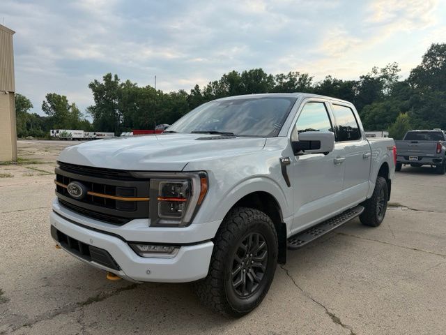 Gray 2023 Ford F-150 Pickup Truck Four-Wheel Drive Automatic