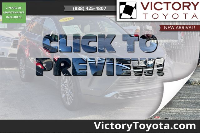 Coastal Gray 2021 Toyota Venza Limited AWD SUV / Crossover All-Wheel Drive Continuously Variable Transmission