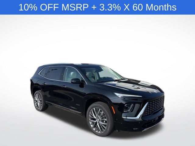 Black (Ebony Twilight Metallic) 2026 Buick Enclave Avenir AWD SUV / Crossover Four-Wheel Drive 8-Speed Automatic