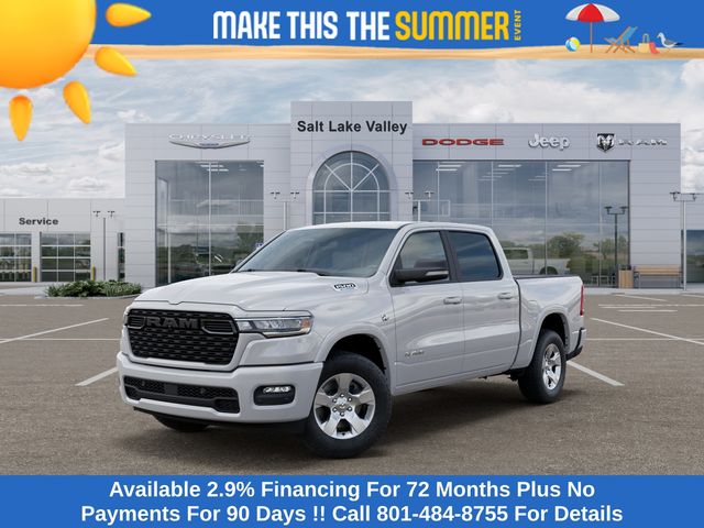 Bright White Clearcoat 2026 RAM 1500 Pickup Truck Four-Wheel Drive 8-Speed Automatic