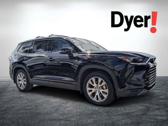 Midnight Black Metallic 2025 Toyota Grand Highlander Limited FWD SUV / Crossover Front-Wheel Drive 8-Speed Automatic
