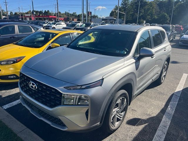 Shimmering Silver Pearl 2023 Hyundai Santa Fe SUV / Crossover All-Wheel Drive 8-Speed Automatic