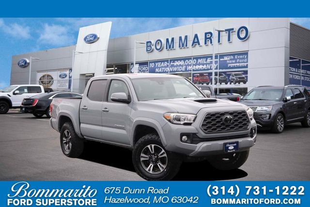 Cement 2018 Toyota Tacoma TRD Sport Double Cab 4WD Pickup Truck Four-Wheel Drive 6-Speed Automatic