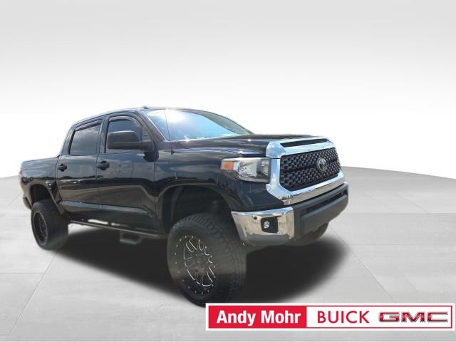 Midnight Black Metallic 2019 Toyota Tundra Pickup Truck Four-Wheel Drive 6-Speed Automatic