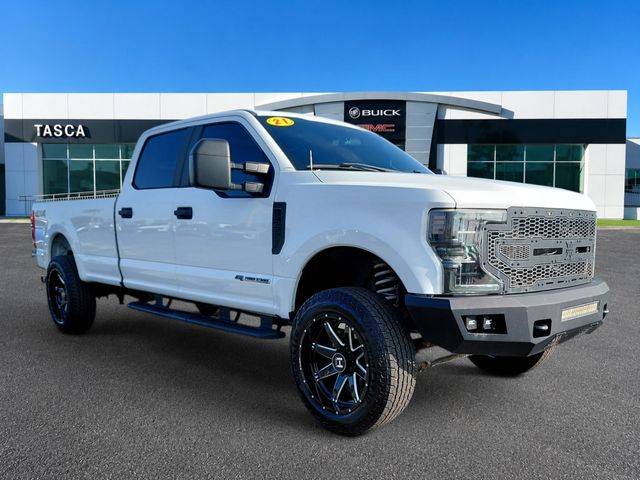 Oxford White 2021 Ford F-250 Super Duty Pickup Truck Four-Wheel Drive Automatic