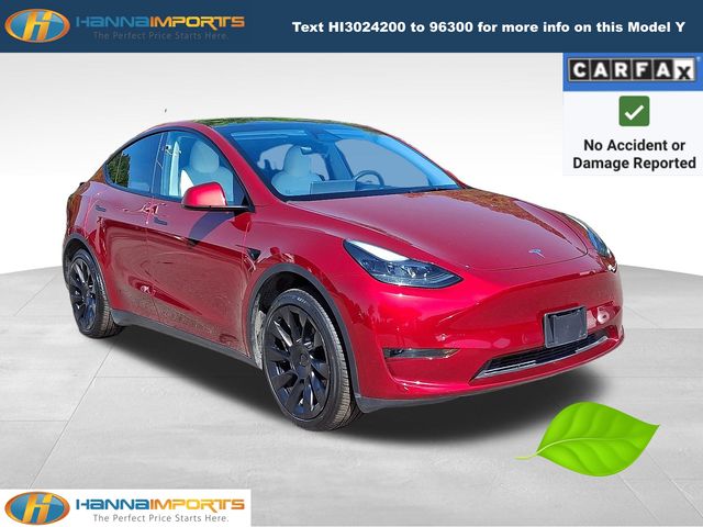 Ultra Red 2024 Tesla Model Y Long Range RWD SUV / Crossover Rear-Wheel Drive 1-Speed Automatic