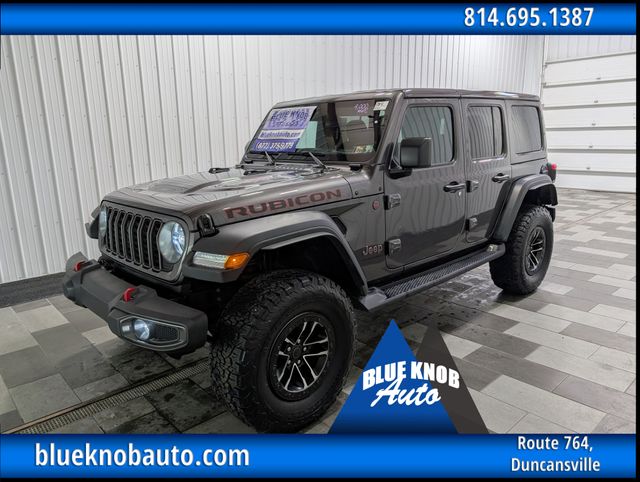 Gray (Granite Crystal Metallic Clearcoat) 2025 Jeep Wrangler SUV / Crossover Four-Wheel Drive 8-Speed Automatic