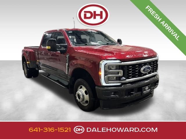 Brown 2024 Ford F-350 Super Duty King Ranch Crew Cab LB DRW 4WD Pickup Truck Four-Wheel Drive Automatic