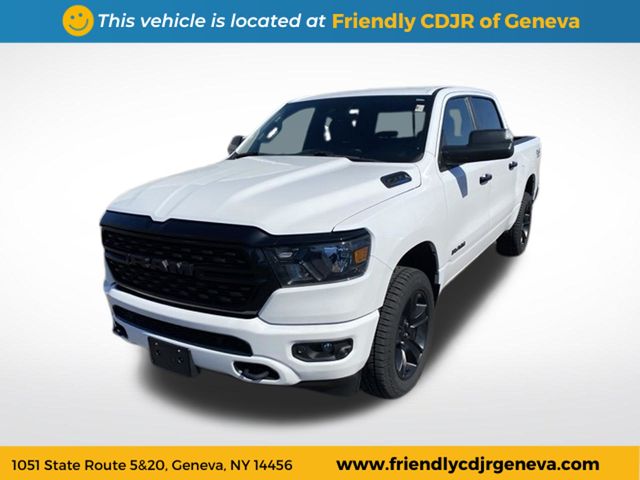 Bright White Clearcoat 2023 RAM 1500 Pickup Truck Four-Wheel Drive 8-Speed Automatic