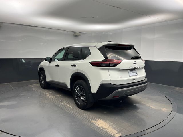 2023 Glacier White Nissan Rogue S FWD SUV