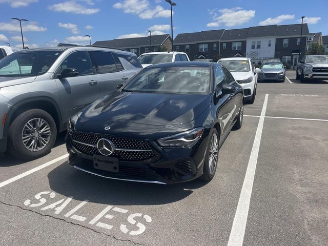Black 2025 Mercedes-Benz CLA Coupe All-Wheel Drive 8-Speed Dual Clutch