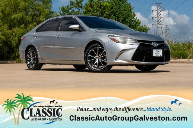 2017 Toyota Camry XSE Silver at Joe Myers Mazda Kia