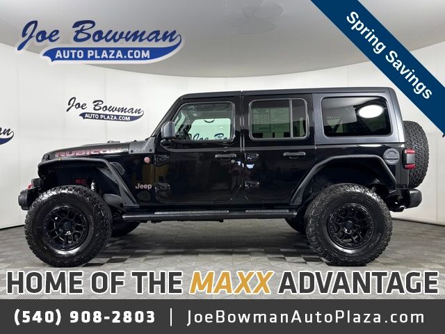Black Clearcoat 2018 Jeep Wrangler Unlimited Rubicon 4WD SUV / Crossover Four-Wheel Drive 8-Speed Automatic
