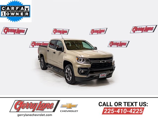 Sand Dune Metallic 2021 Chevrolet Colorado Pickup Truck Four-Wheel Drive 6-Speed Automatic