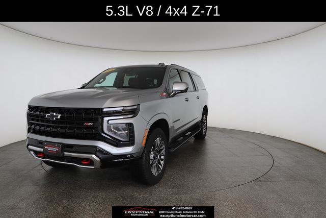 Sterling Gray Metallic 2025 Chevrolet Suburban Z71 4WD SUV / Crossover Four-Wheel Drive