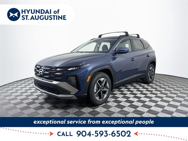Atlantis Blue 2026 Hyundai Tucson SUV / Crossover Front-Wheel Drive 8-Speed Automatic