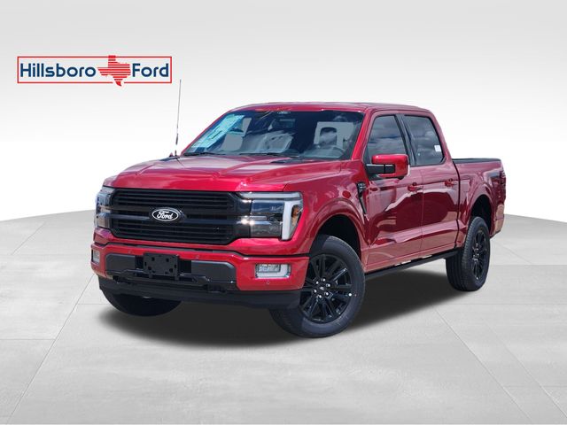 2025 Rapid Red Metallic Tinted Clearcoat Ford F-150 Platinum Truck