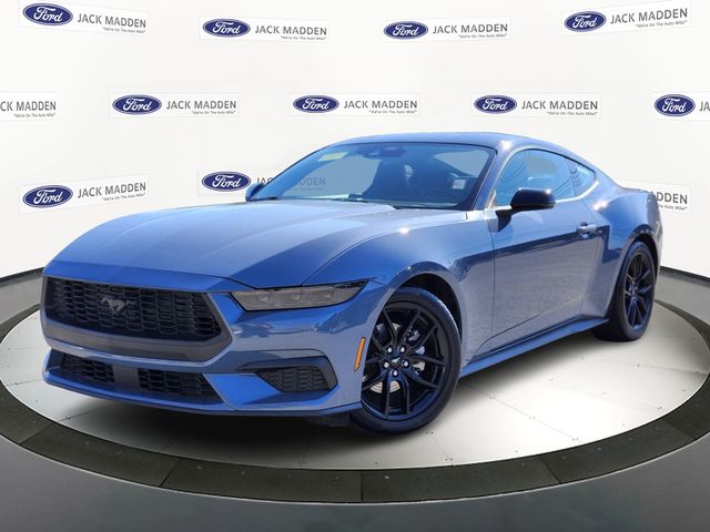 Vapor Blue 2024 Ford Mustang EcoBoost Premium Fastback RWD Coupe Rear-Wheel Drive Automatic