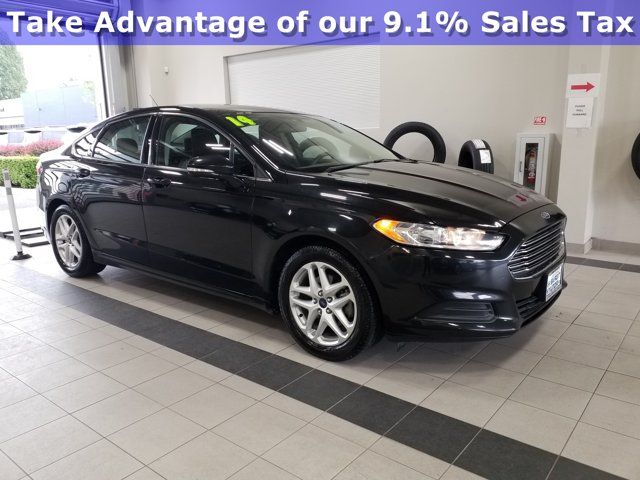 Tuxedo Black Metallic 2014 Ford Fusion Sedan Front-Wheel Drive 6-Speed Automatic