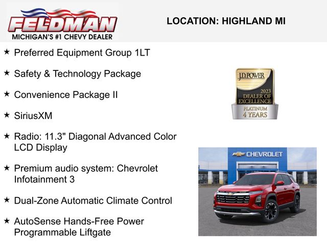 New 2025 Chevrolet Equinox For Sale in Livonia, MI
