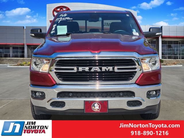 Used 2019 RAM Ram 1500 Big Horn with VIN 1C6SRFFT0KN718700 for sale in Tulsa, OK