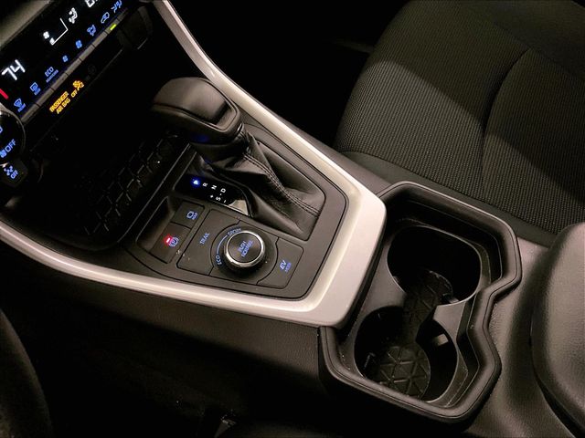 2021 Toyota RAV4 Hybrid LE White at Phil Fitts Ford