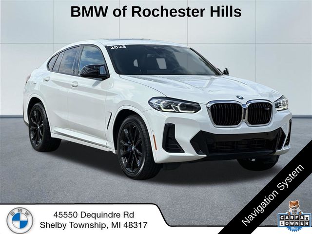Alpine White 2023 BMW X4 SUV / Crossover All-Wheel Drive 8-Speed Automatic