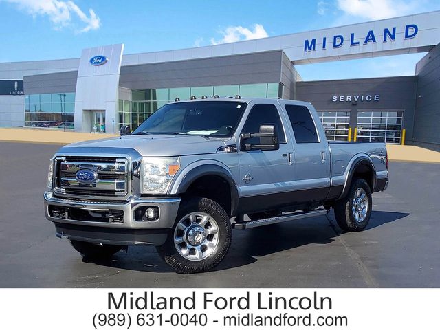 2015 Ford F-250 Super Duty Lariat Crew Cab 4WD Pickup Truck Four-Wheel Drive 6-Speed Automatic Overdrive