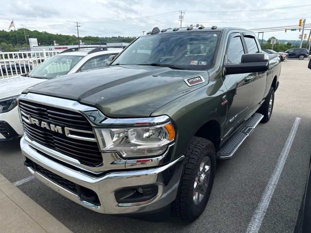 Olive Green Pearlcoat 2021 RAM 2500 Big Horn Crew Cab 4WD Pickup Truck Four-Wheel Drive 6-Speed Automatic