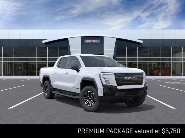 Summit White 2026 GMC Sierra EV Pickup Truck All-Wheel Drive 1-Speed Automatic
