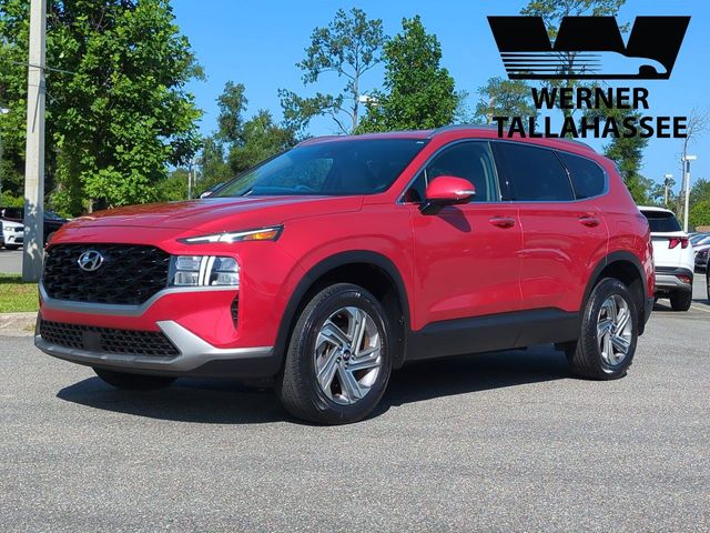 Calypso Red 2023 Hyundai Santa Fe SUV / Crossover All-Wheel Drive 8-Speed Automatic