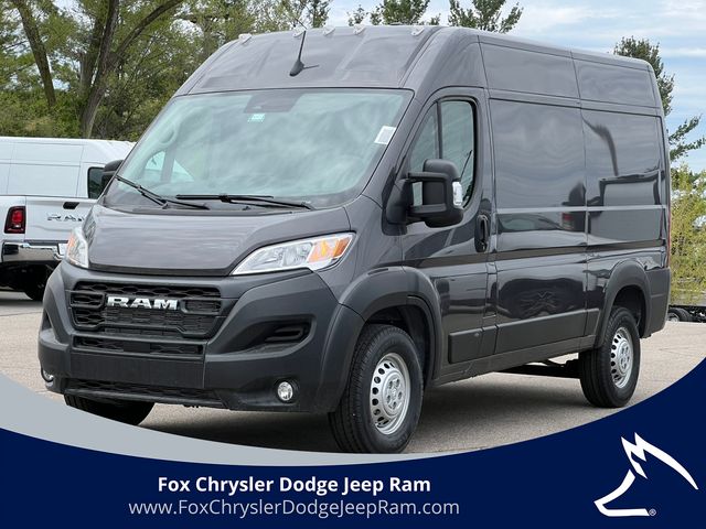 Gray (Granite Crystal Metallic Clearcoat) 2026 RAM ProMaster Van Front-Wheel Drive 9-Speed Automatic