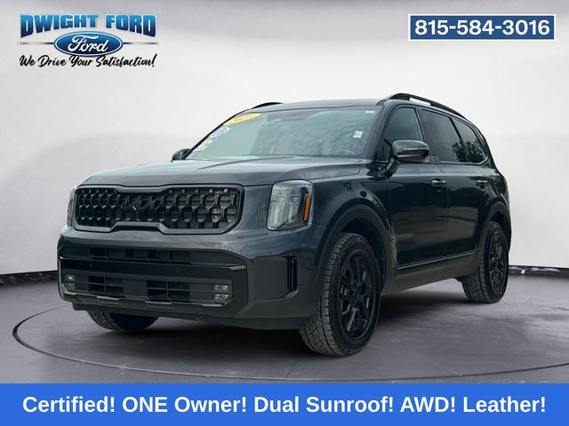 Black 2025 Kia Telluride SUV / Crossover All-Wheel Drive 8-Speed Automatic