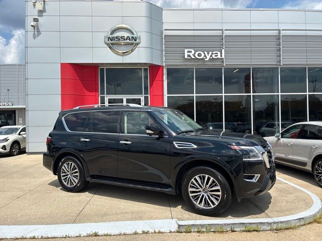 2024 Nissan Armada SL Black at EAG Ford Navasota