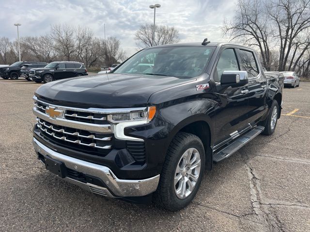 2024 Dark Ash Metallic Chevrolet Silverado 1500 LTZ 4X4 Truck