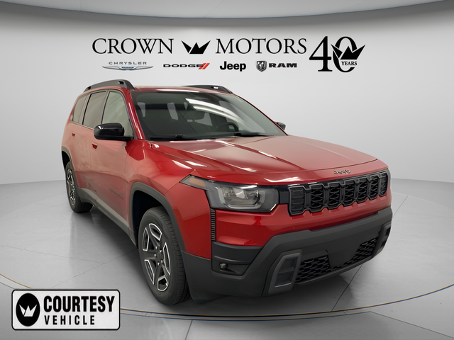 Red Hot Pearlcoat 2026 Jeep Cherokee SUV / Crossover Four-Wheel Drive Continuously Variable Transmission
