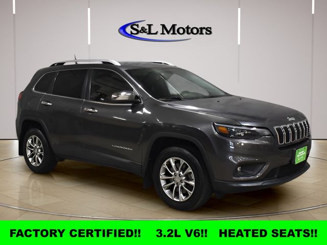 Gray (Granite Crystal Metallic Clearcoat) 2019 Jeep Cherokee Latitude Plus 4WD SUV / Crossover Four-Wheel Drive 9-Speed Automatic