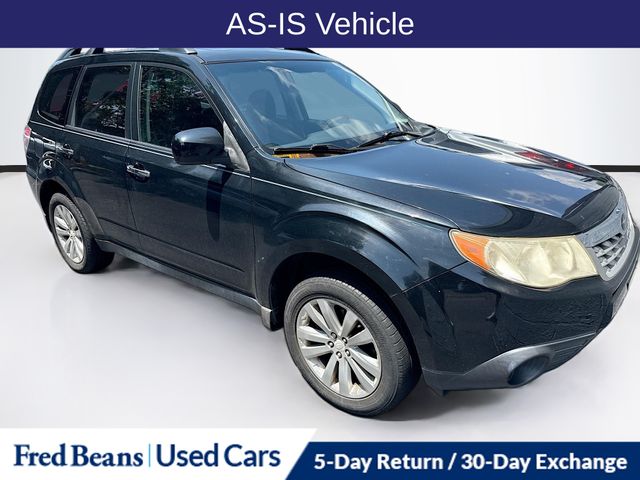 Obsidian Black Pearl 2011 Subaru Forester SUV / Crossover All-Wheel Drive 4-Speed Automatic